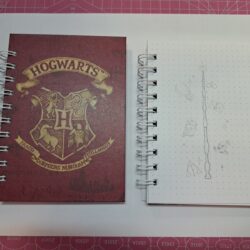 libreta personalizada a6 harry potter