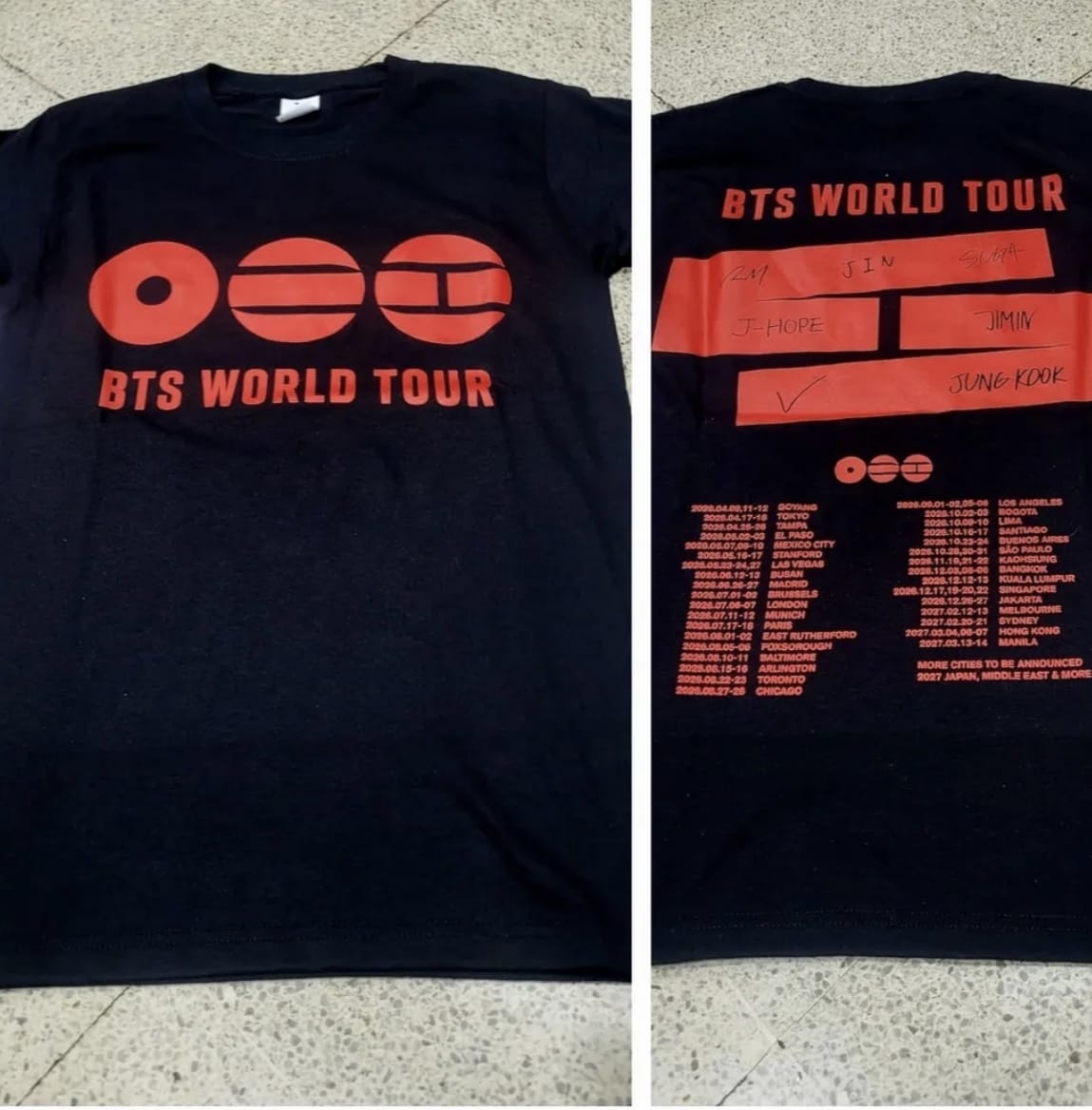 Polera BTS Worl Unisex - Imagen 2