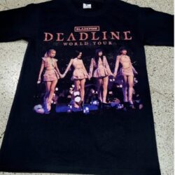 Home Polera Black Pink Deadline Unisex