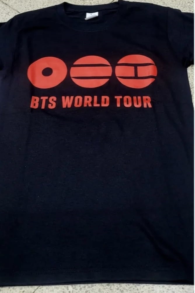 Polera BTS Worl Unisex